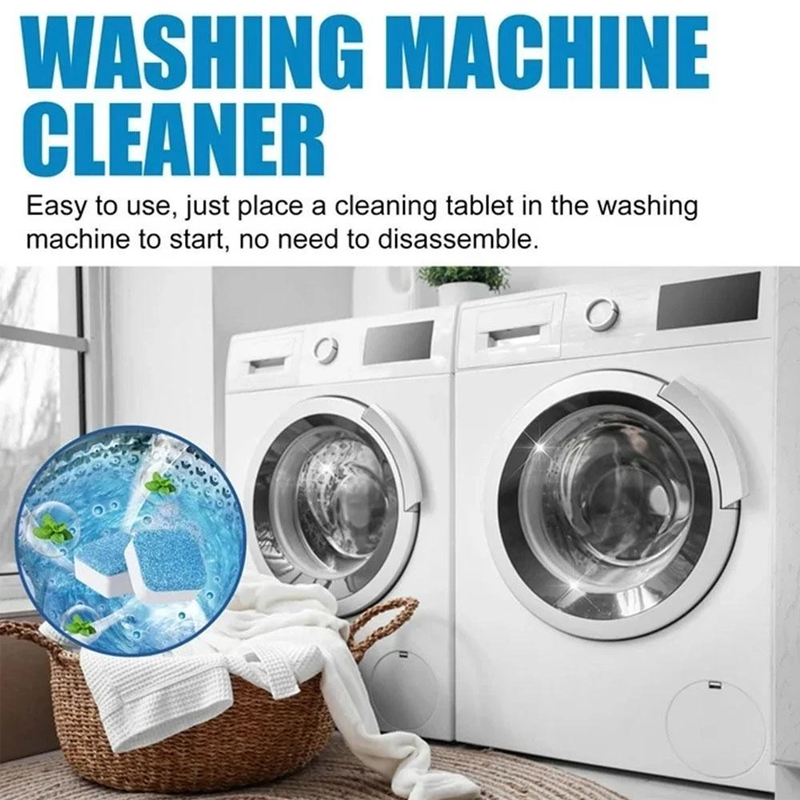 🔥Buy 2 Get 1 Free⚡50K+ SOLD!🔥Multi-functional Washing Machine Cleaner Tablets
