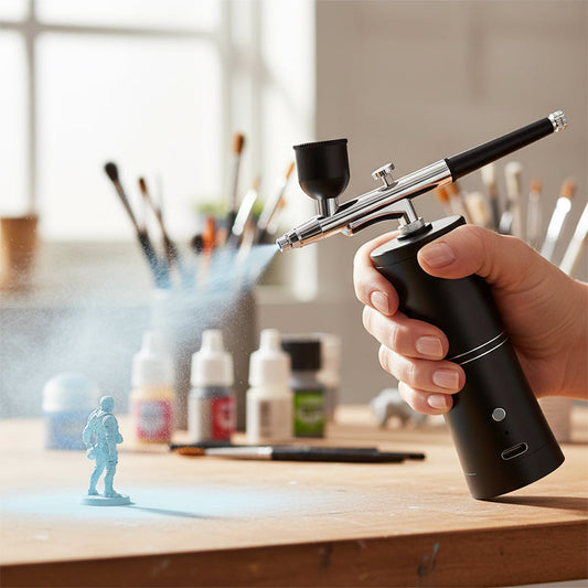🎉New Year's Gift 50% OFF!🎨Wireless Portable Airbrush Set with Compressor - Precision Painting Anywhere, Anytime!