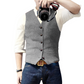 ✨ Timeless Tailoring | Men's Slim-Fit V-Neck Business Vest