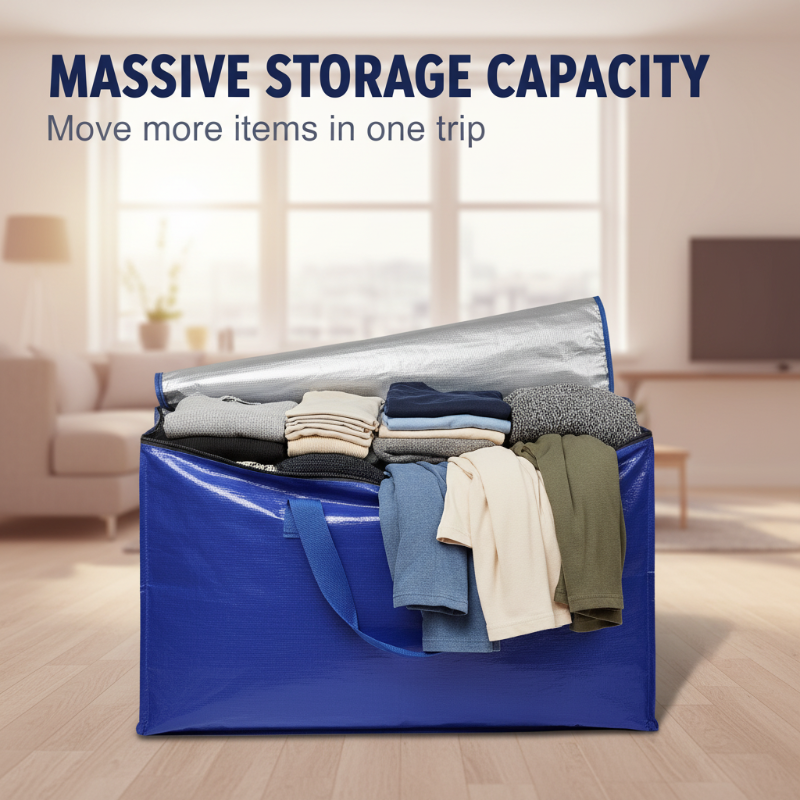 📢📢50% off!!⏰Sturdy, large-capacity moving bag with zipper