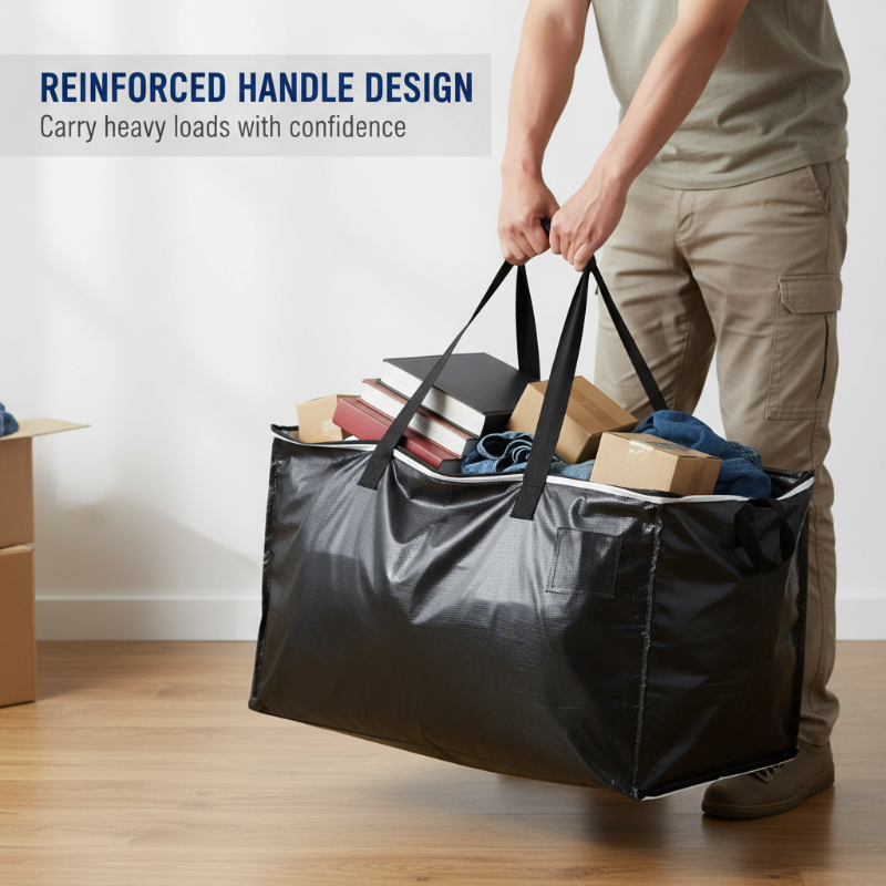 📢📢50% off!!⏰Sturdy, large-capacity moving bag with zipper