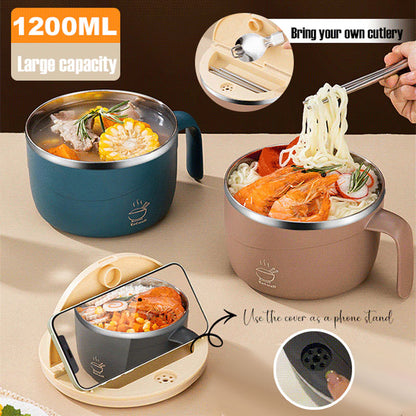 🎁2026 New Arrivals 50% OFF💥🍜🔥Insulated ramen bowl made of 304 stainless steel