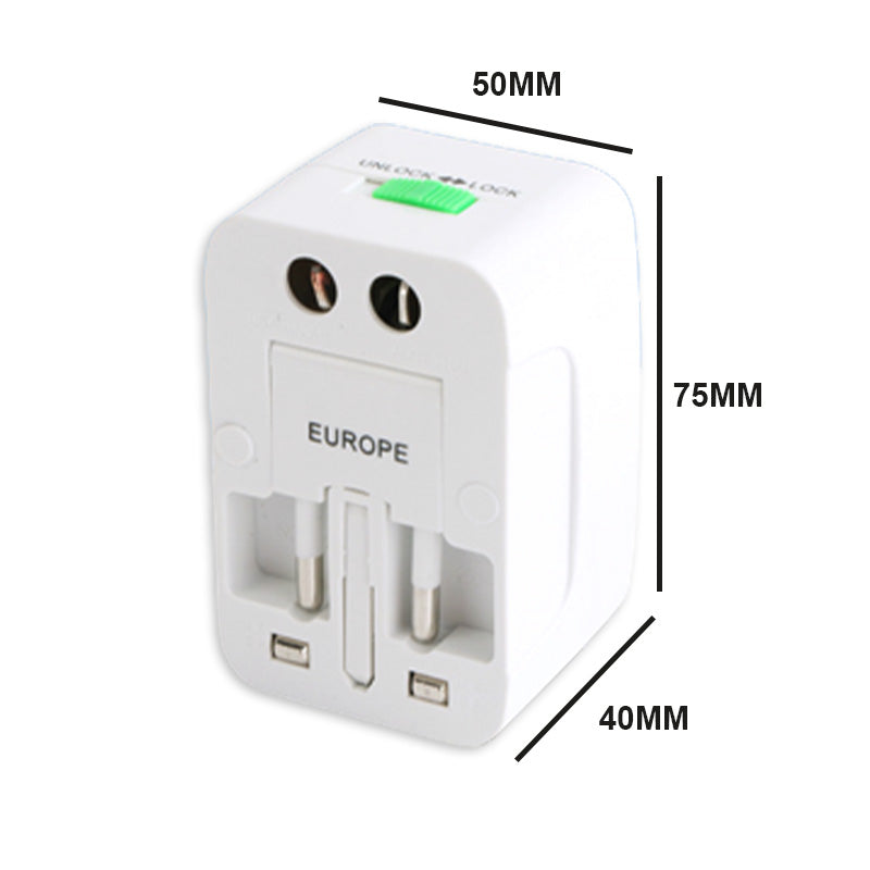 🔥Limited-time offer-Universal Travel Adapter Plug for USA/ EU/ UK/ AUS