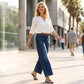 👖50% OFF NOW! ✨ Women's Casual High-Rise Wide-Leg Jeans – Tummy Control, Elongated Silhouette & All-Day Comfort 💙