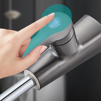 📢📢50% OFF !!!⏰1 Hole Bathroom Faucet with Pull out Sprayer