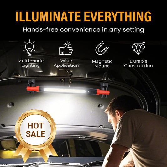 📢Limited-time 50% off offer!💡 4-in-1 Rechargeable Work Light – Hands-Free, Anywhere