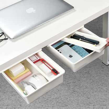🪄 Desk Space Magic | Adhesive Under-Table Drawer | Out of Sight 🧹【50% OFF】