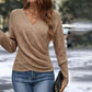 💥Last Day Special Sale 50% OFF🎁Women's Elegant Casual V-Neck Knit Top