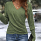 💥Last Day Special Sale 50% OFF🎁Women's Elegant Casual V-Neck Knit Top
