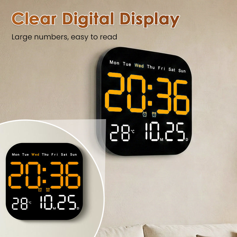 🔥HOT SALE 50% OFF🎁Multifunctional Digital Alarm Clock for Home & Office