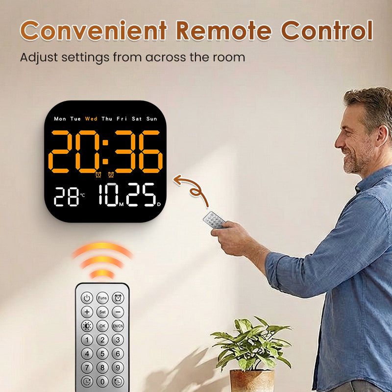 🔥HOT SALE 50% OFF🎁Multifunctional Digital Alarm Clock for Home & Office