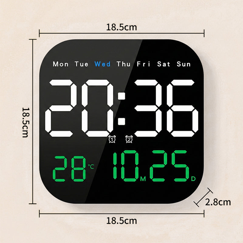 🔥HOT SALE 50% OFF🎁Multifunctional Digital Alarm Clock for Home & Office