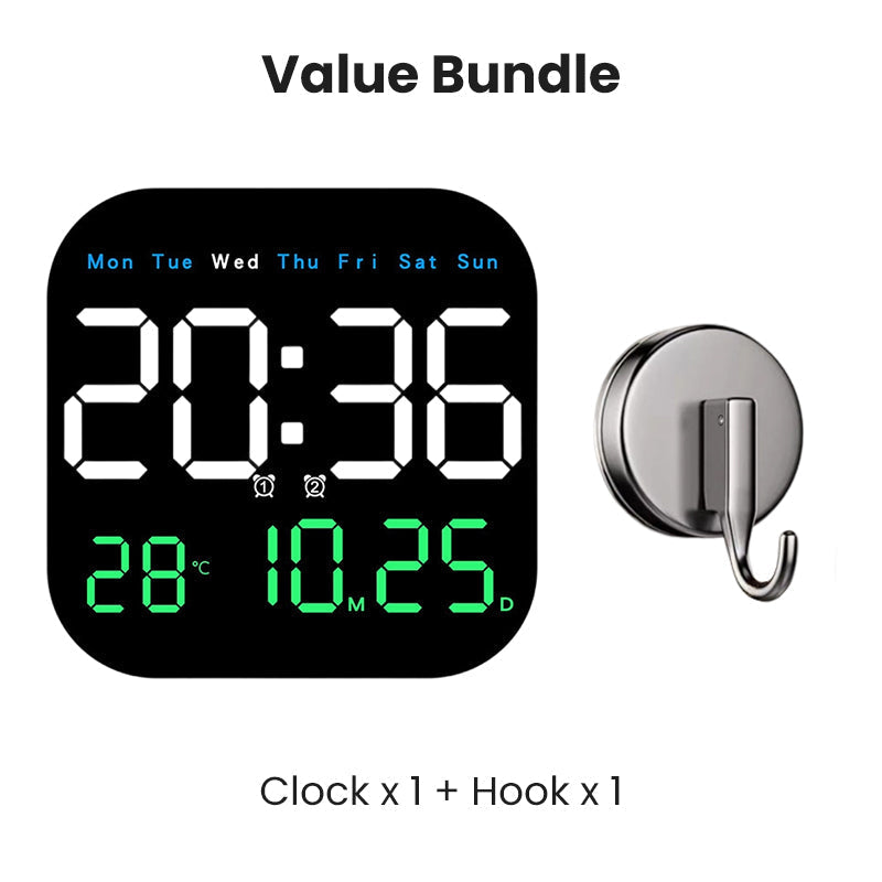 🔥HOT SALE 50% OFF🎁Multifunctional Digital Alarm Clock for Home & Office