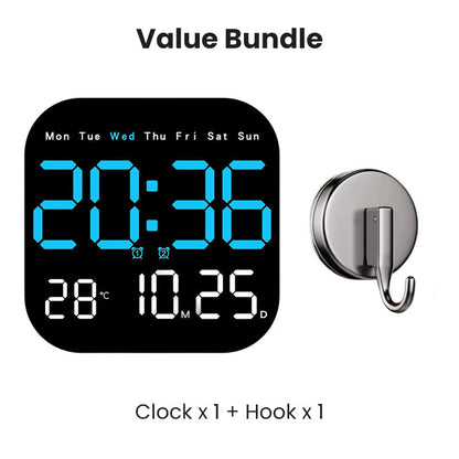 🔥HOT SALE 50% OFF🎁Multifunctional Digital Alarm Clock for Home & Office