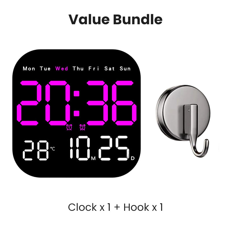 🔥HOT SALE 50% OFF🎁Multifunctional Digital Alarm Clock for Home & Office