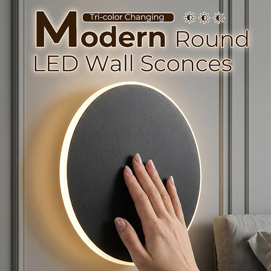 50% OFF!! 🌟Modern Round LED Wall Sconces