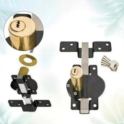 ✨2026 Hot Sale✨50/70mm Long Throw Gate Lock with 5 Keys