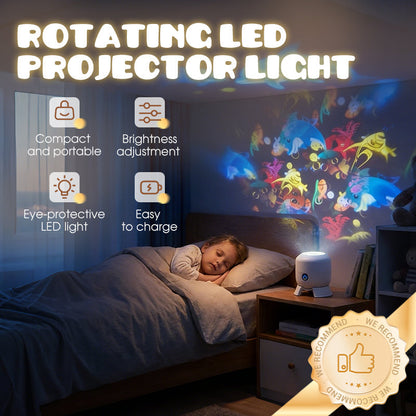 🥳HOT SALE 2026🥳💞Over 50,000 sold! Rotating LED projector with dynamic lighting effect