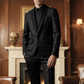 🔈🔈2026 EW ARRIVALS - 50% OFF !!!🧥👖Men's Black Sparkle Tuxedo Suit Set