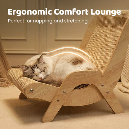 🐱 NOW 50% OFF! ⏰ 2-in-1 Sisal Scratching and Lounger for Cats – Scratching & Lounging, Durable Sisal & Space-Saving 🛏️