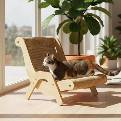 🐱 NOW 50% OFF! ⏰ 2-in-1 Sisal Scratching and Lounger for Cats – Scratching & Lounging, Durable Sisal & Space-Saving 🛏️