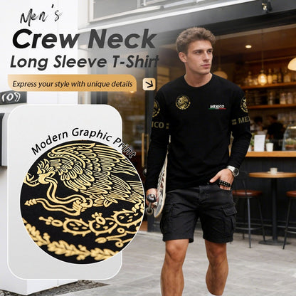 🔈🔈2026 NEW ARRIVAL- 50% OFF🔥👔Men's Crew Neck Long Sleeve T-Shirt