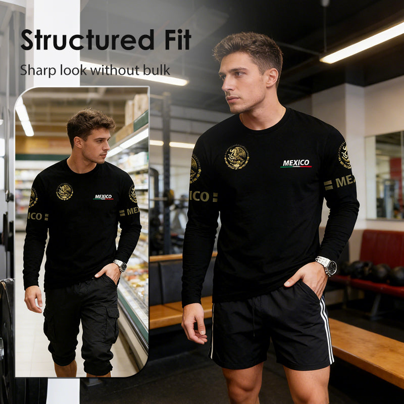 🔈🔈2026 NEW ARRIVAL- 50% OFF🔥👔Men's Crew Neck Long Sleeve T-Shirt