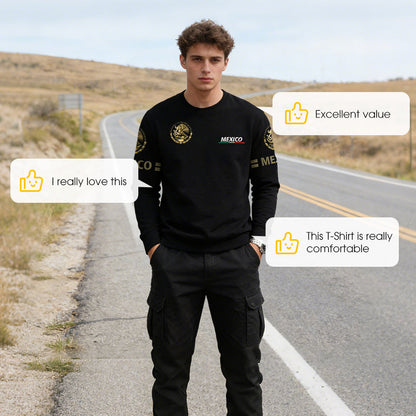 🔈🔈2026 NEW ARRIVAL- 50% OFF🔥👔Men's Crew Neck Long Sleeve T-Shirt