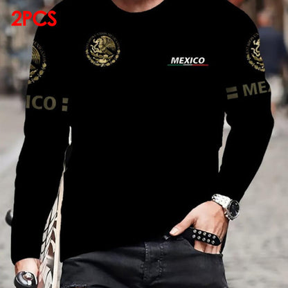 🔈🔈2026 NEW ARRIVAL- 50% OFF🔥👔Men's Crew Neck Long Sleeve T-Shirt