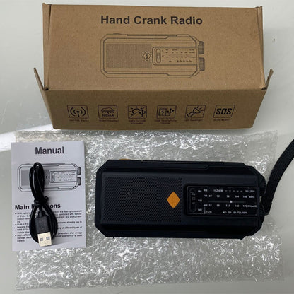 📻 50% OFF NOW! ☀️ Solar Hand-Crank Emergency Weather Radio – NOAA Alerts, Power Bank & Built-In Flashlight 🔋