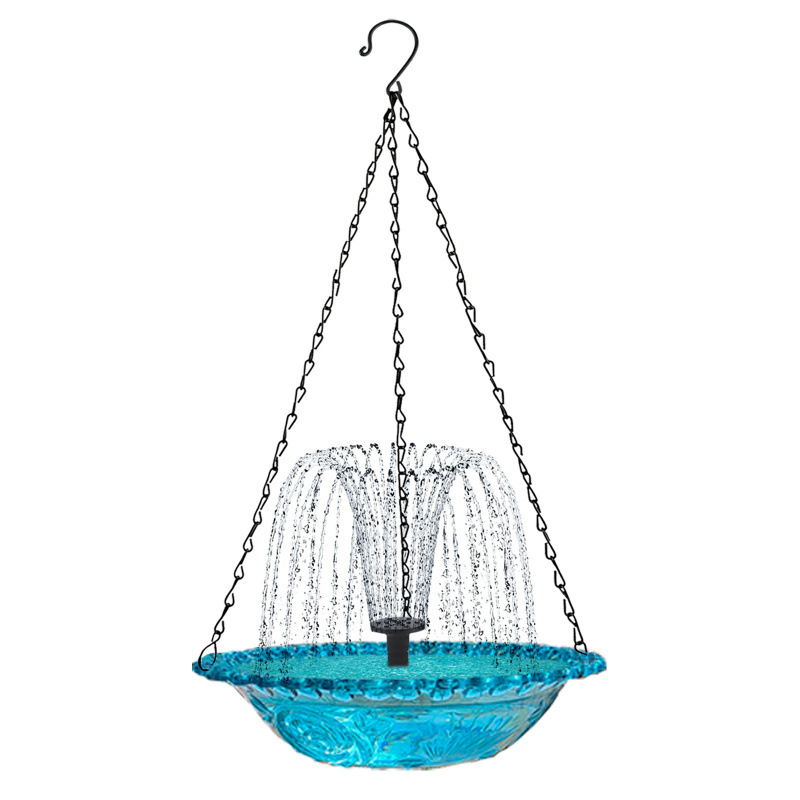 💖2026 Hot Sale: 50% OFF!💖Outdoor Hanging Fountain Bird Bath & Feeder