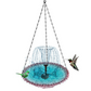 💖2026 Hot Sale: 50% OFF!💖Outdoor Hanging Fountain Bird Bath & Feeder