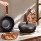 🍲 50% OFF NOW! 🔥 Uncoated Thick Iron Pot with Lid – Even Heat Distribution, Durable Cast Iron & Perfect for Slow Cooking 🥘