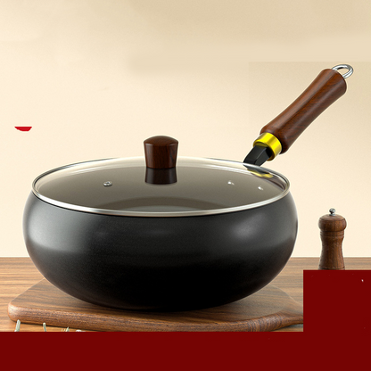 🍲 50% OFF NOW! 🔥 Uncoated Thick Iron Pot with Lid – Even Heat Distribution, Durable Cast Iron & Perfect for Slow Cooking 🥘