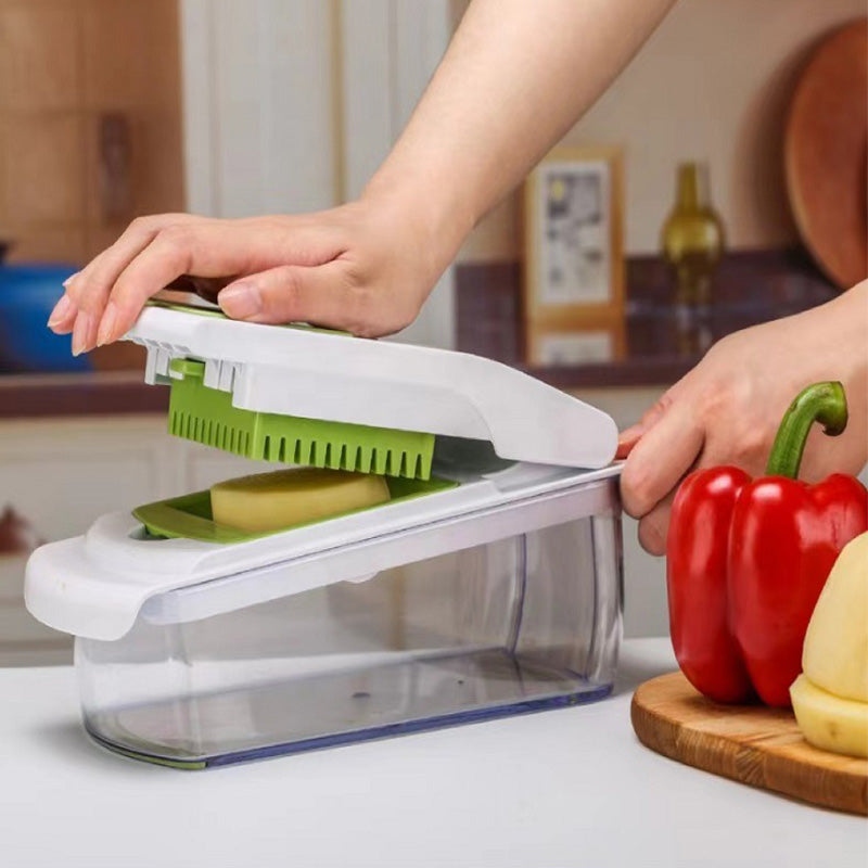 🔥HOT SALE 🏆50K+SOLD💥Multi-Functional Quick Cutting Vegetable Slicer Set