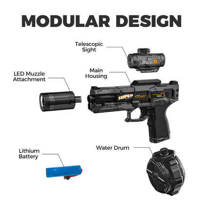 🌊 SUMMER SALE – 62% OFF 🔫💦 Flame-Effect Water Gun