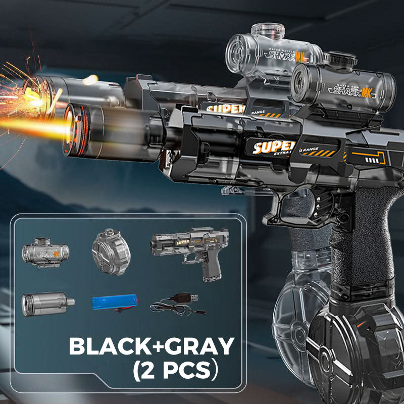 🌊 SUMMER SALE – 62% OFF 🔫💦 Flame-Effect Water Gun