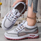 👟 Lightweight Comfort | Women's Breathable Lace-Up Walking Shoes