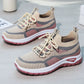👟 Lightweight Comfort | Women's Breathable Lace-Up Walking Shoes