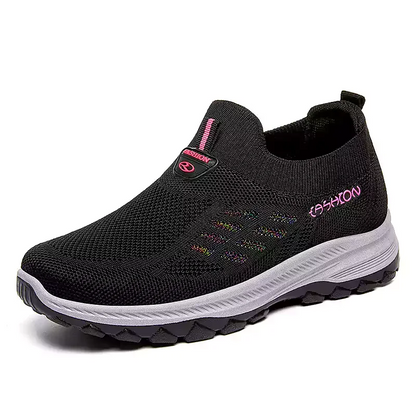 🎉 2026 Sale — Over 38,100 Sold!👟 Fly Knit Woven Orthopedic Arch Support Slip‑on Shoes