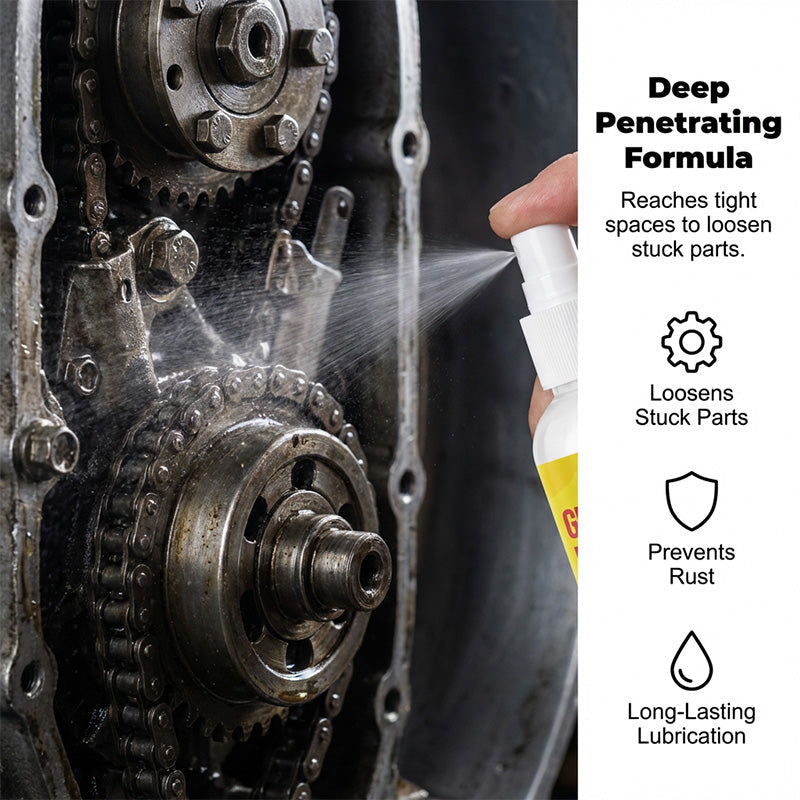 🏆 Last Day Special Price🔥Multi-Purpose Rust Remover & Lubricant Spray