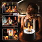 🔥 50% OFF! 🏠 Glass & Metal Tabletop Fireplace – Portable, Smoke-Free for Indoor & Outdoor Use, With Ethanol Burner & Cozy Decorative Accentuator for Your Home ✨
