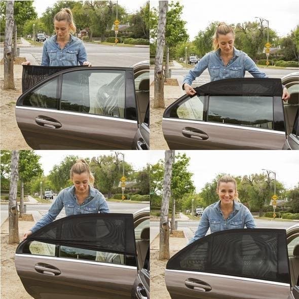 🚗 LIMITED-TIME 50% OFF!⏳Car Window Screens – 100% Sun Protection & Anti-Mosquito – Breathable & UV-Protective – Easy Installation