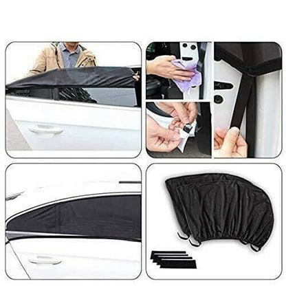 🚗 LIMITED-TIME 50% OFF!⏳Car Window Screens – 100% Sun Protection & Anti-Mosquito – Breathable & UV-Protective – Easy Installation
