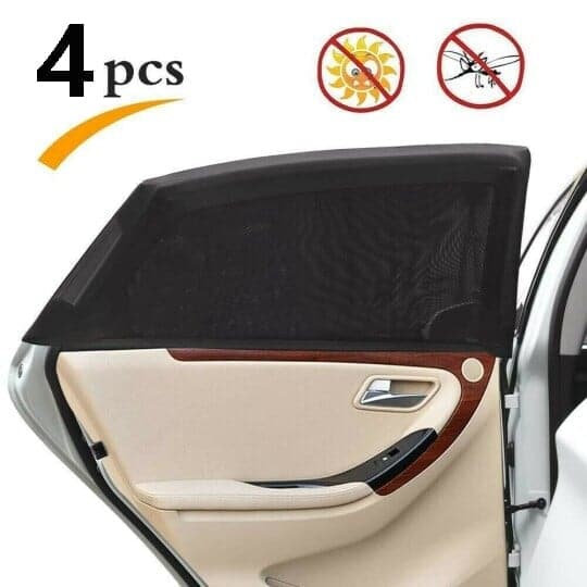 🚗 LIMITED-TIME 50% OFF!⏳Car Window Screens – 100% Sun Protection & Anti-Mosquito – Breathable & UV-Protective – Easy Installation