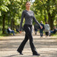 ✨ Flattering Freedom | Women's High-Waist Flare Yoga Cargo Pants