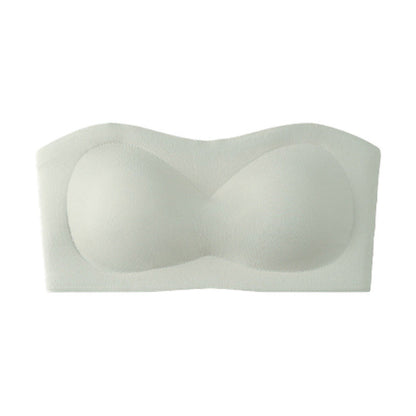 💥Limited Time Offer 50% OFF🥰💞Strapless Push-Up Bra – 360° Non-slip, Wireless & Breathable. 🛡️✨