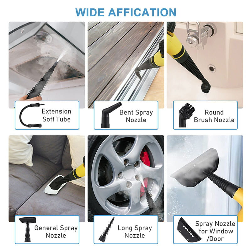 🔥2026 Hot Sale 50% OFF🔥 Multipurpose Handheld Steam Cleaner Set