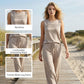 🎁HOT SALE 50% OFF💥Women's Sleeveless Top & Drawstring Pants Set