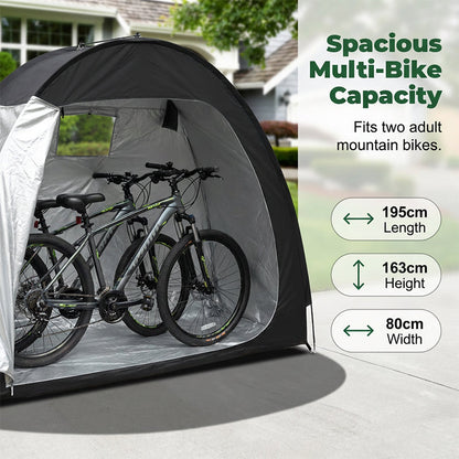 ⏳Limited-time 50% off⏰Multi-Purpose Portable Outdoor Storage Shed for Bikes⛺
